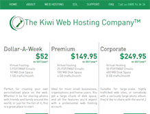 Tablet Screenshot of kiwiwebhost.co.nz